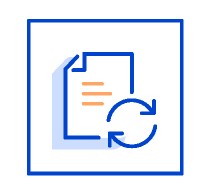 개인정보 처리방침 변경 아이콘